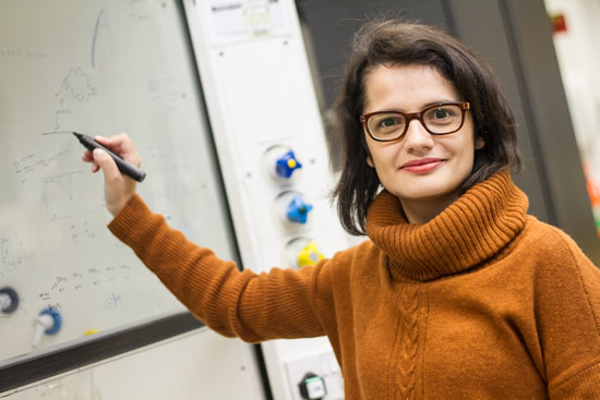Tatiana Carreira del Laboratorio Nacional de Física de Reino Unido (NPL)